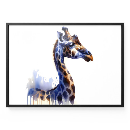 Bild gerahmt giraffe - bild,