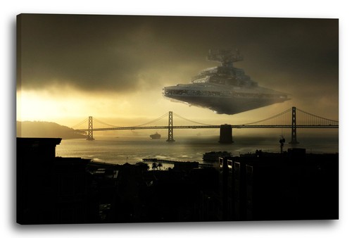 Lein wand bild star - star, wars
