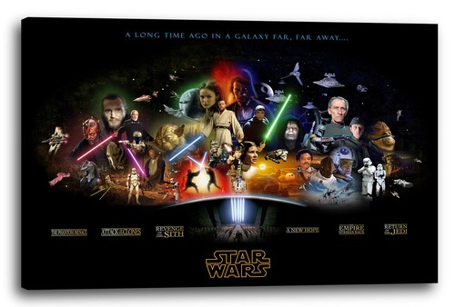 Lein wand bild star - star, wars