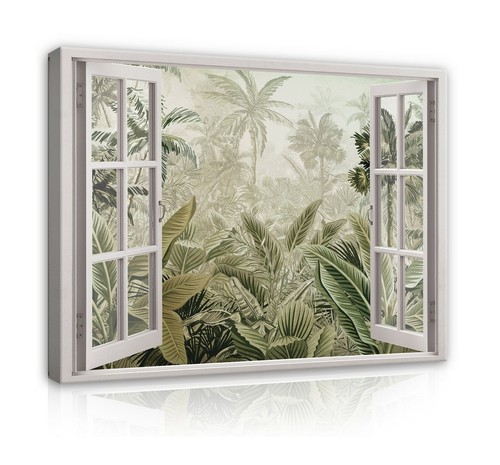 Bilder leinwand fenster - leinwand,