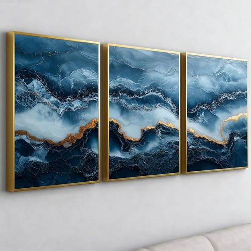 Wandbilder 3er set - set, mit