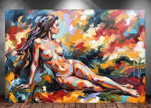 Leinwand bild xxl abstrakt - er,