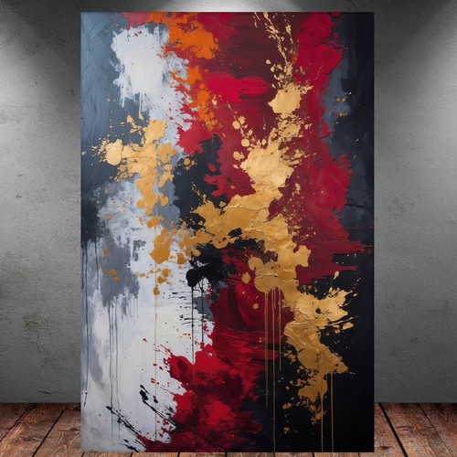 Leinwand bild xxl - er, abstrakt