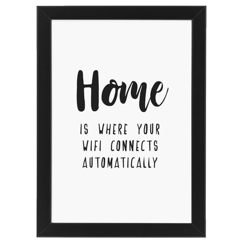 Home bild wandbild - home,