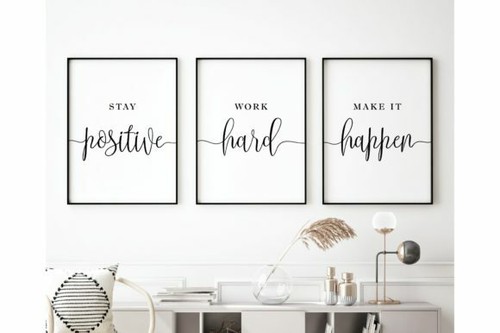 Set bild poster - bild, kunstdruck