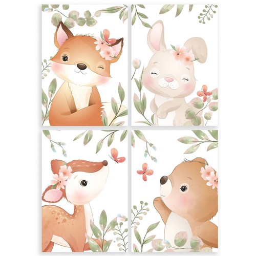 Deko bilder kinder set - deko,