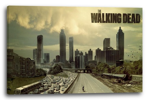 Wandbild the walking dead - walking,