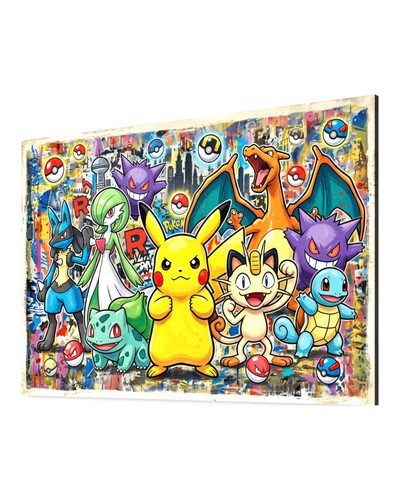 Pokemon leinwand bild anime - leinwand,