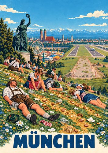 München oktoberfest satire - münchen,