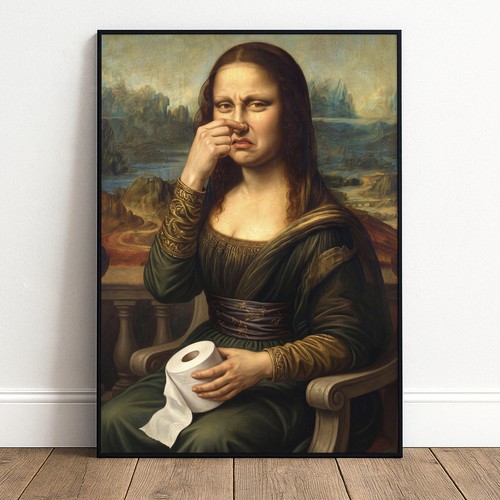 Mona lisa poster lustig - mona,