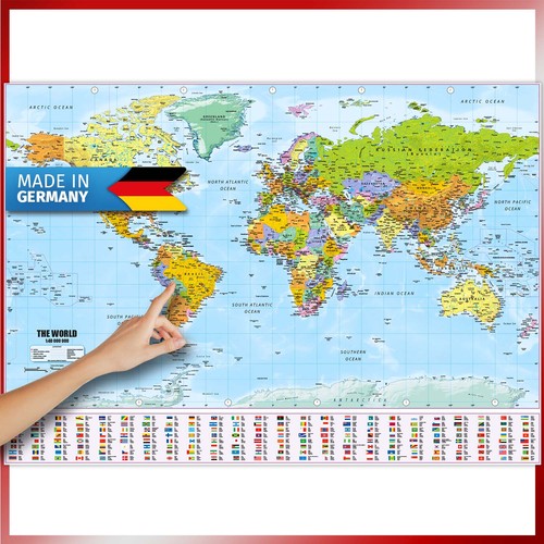 Weltkarte poster xxl landkarte - weltkarte,