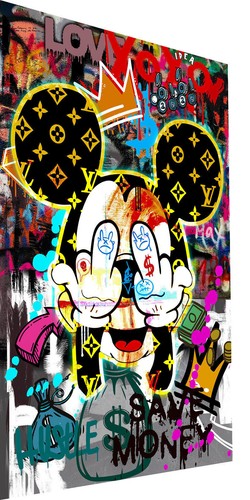 Leinwand bilder micky maus - leinwand,