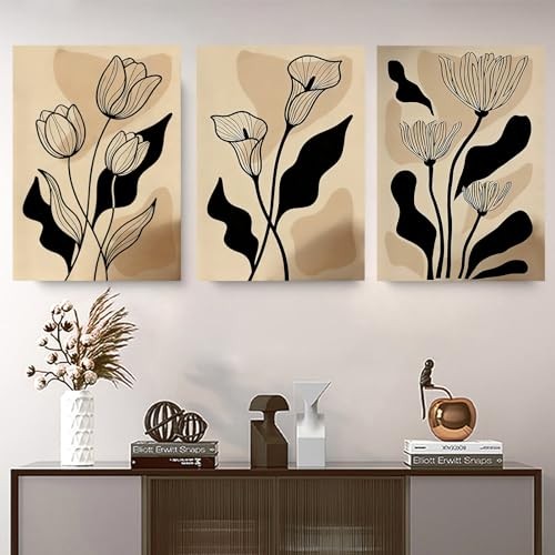 Blumen poster set 3er - poster-set,